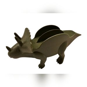 Funwares Tricerataco 2 Taco Holder Ultimate Green Dinosaur Taco Stand Plastic